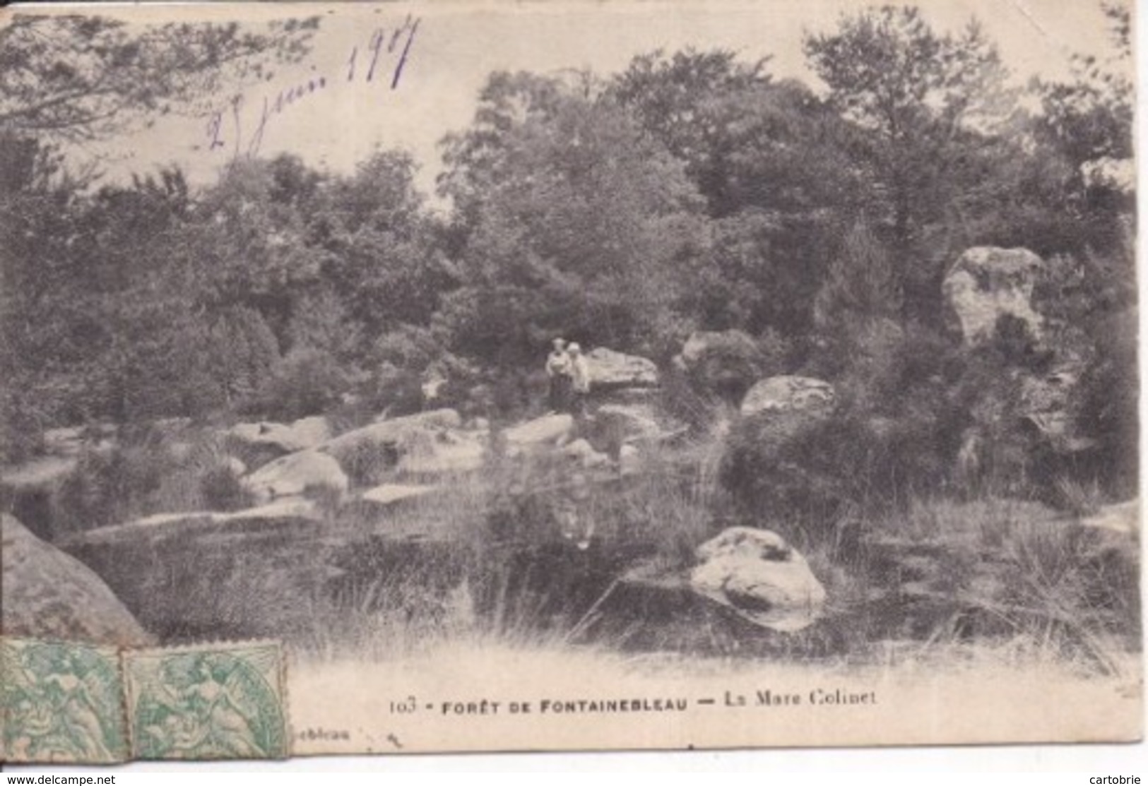 77 Forêt De FONTAINEBLEAU - La Mare Colinet - N° 103 - Fontainebleau