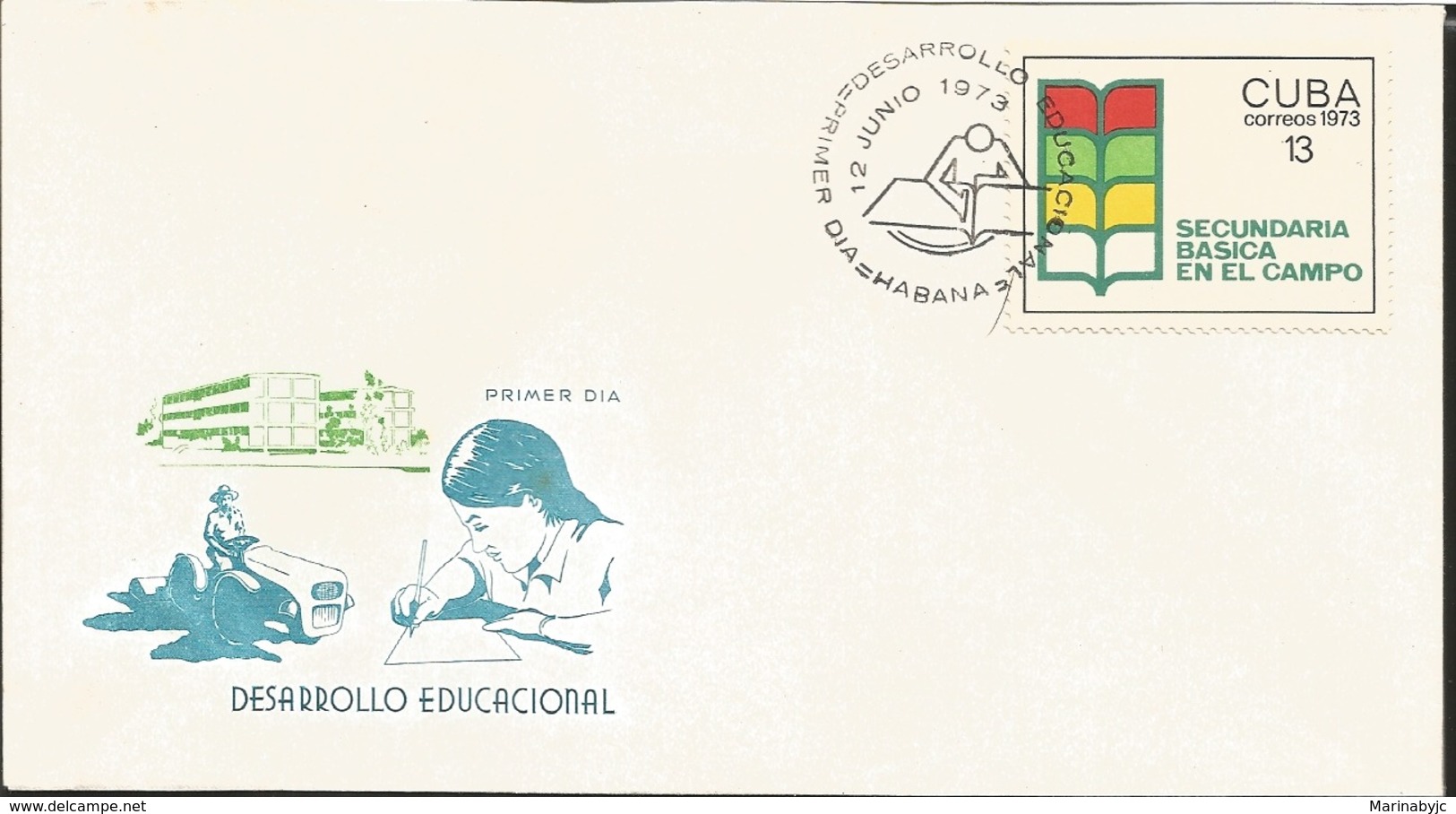 U) 1973 CARIBE,WORKS, MUSEUMS, CARIBBEAN ARTS,FDC - Cartas & Documentos