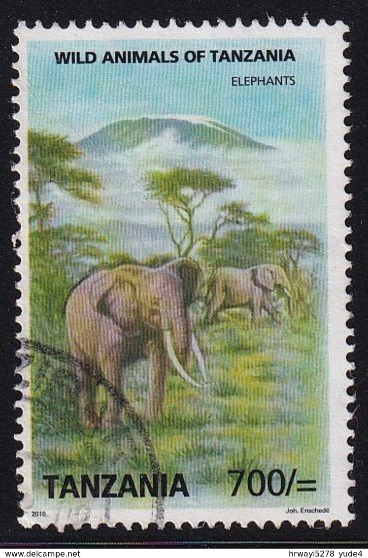 Tanzania 2010, Elephant, Vfu - Tansania (1964-...)