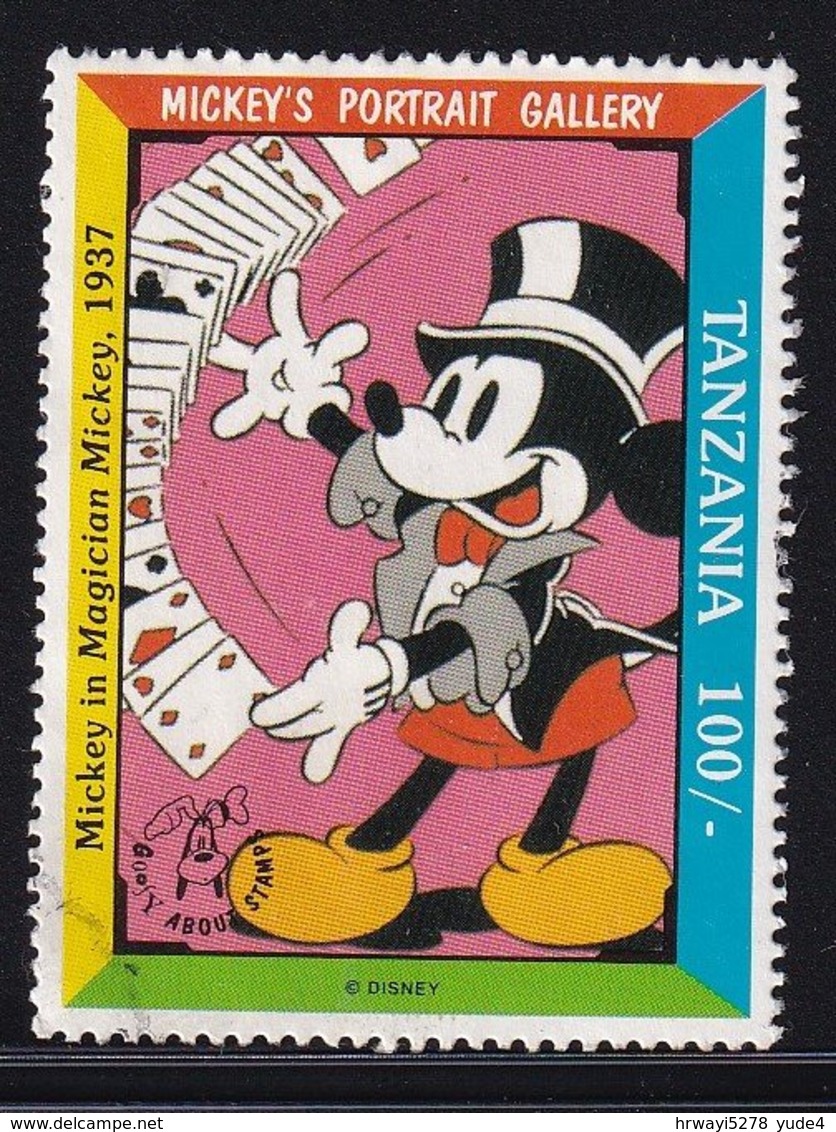 Tanzania 1992, Disney, Micky Mouse, Minr 1376, Vfu - Tansania (1964-...)