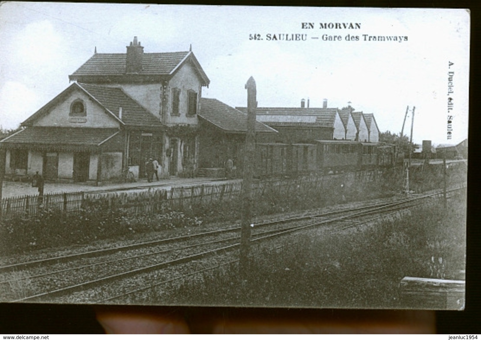 SAULIEU LA GARE DES TRAMWAYS - Saulieu