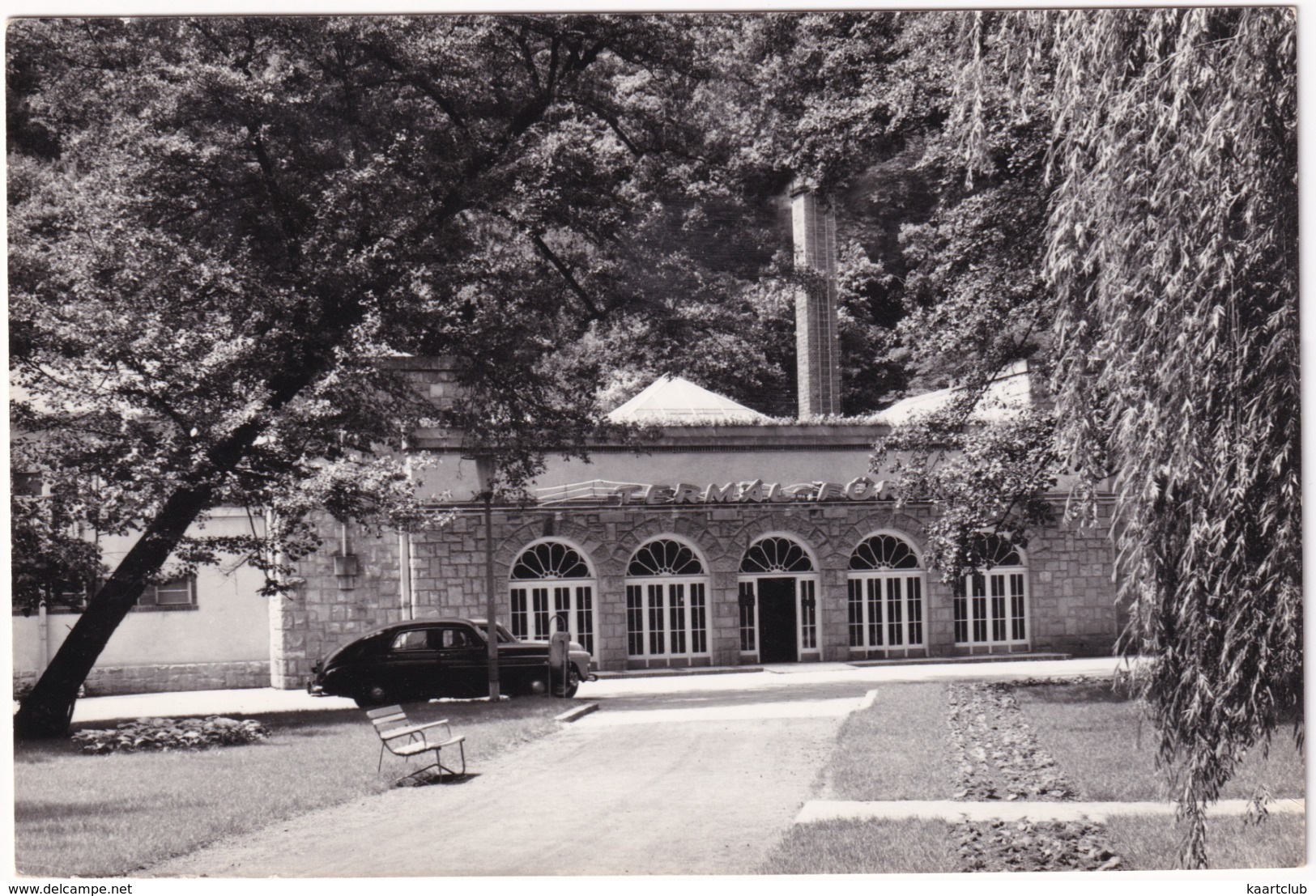 Miskolctapolca: FSO WARSZAWA M20 POBEDA - Thermalbad / Thermal Bath - (Hungaria) - Toerisme