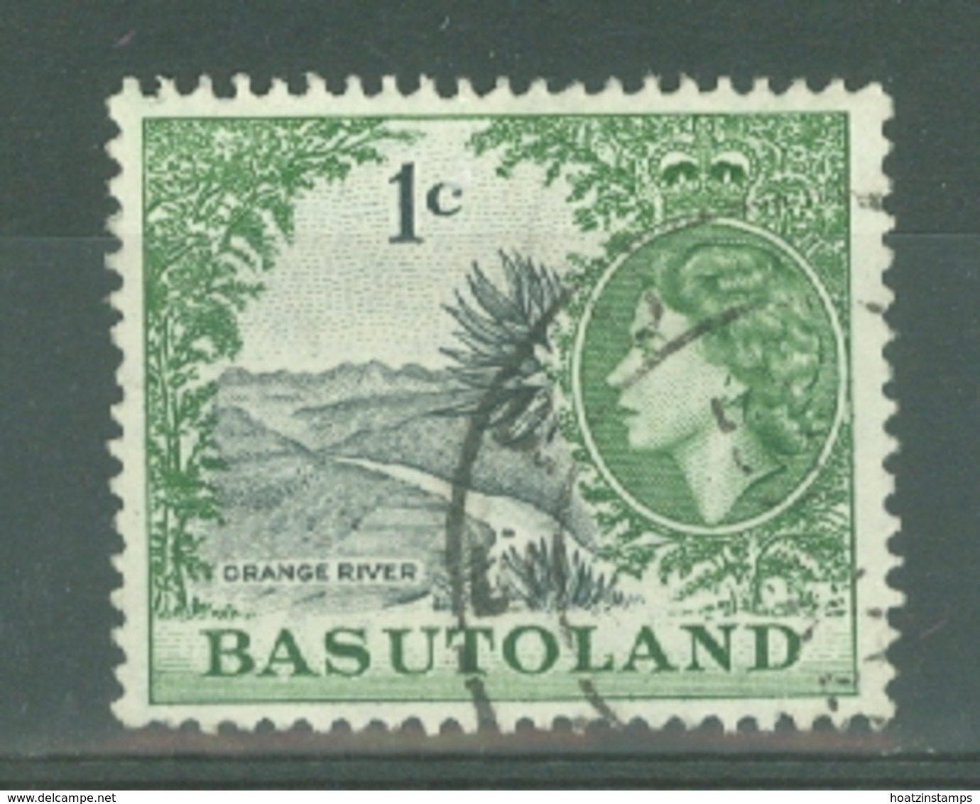 Basutoland: 1961/63   QE II - Pictorial - Decimal Currency   SG70   1c   Used - 1933-1964 Kronenkolonie