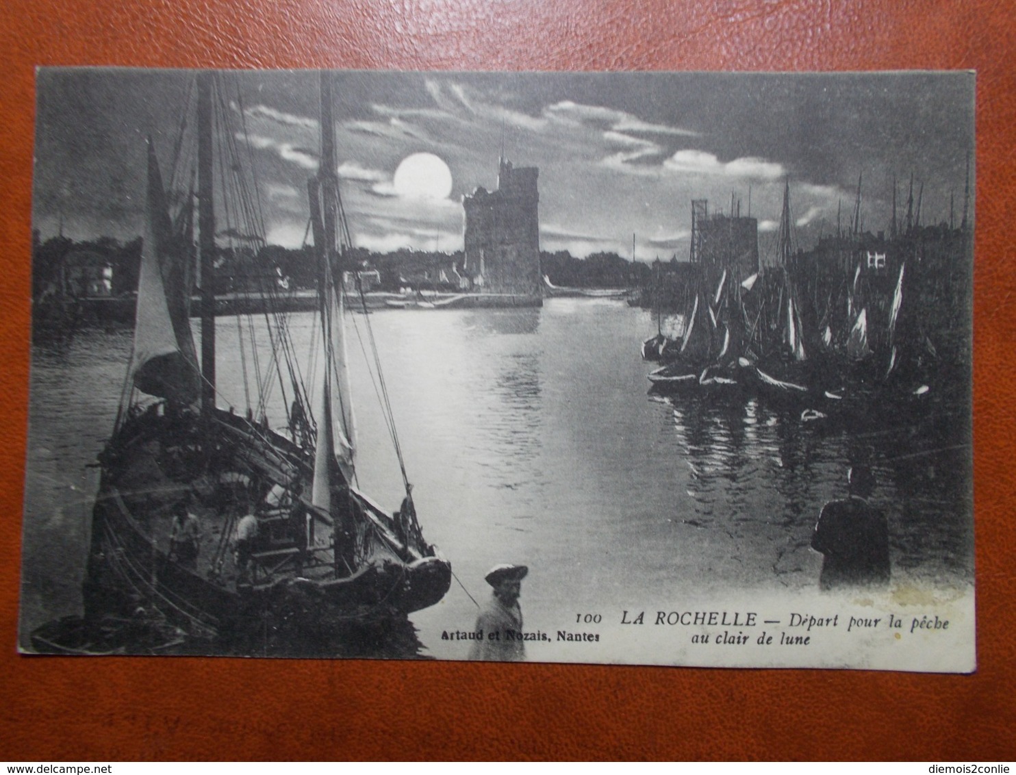 Carte Postale  - LA ROCHELLE (17) - Départ Pour La Pêche Au Clair De Lune (3581) - La Rochelle