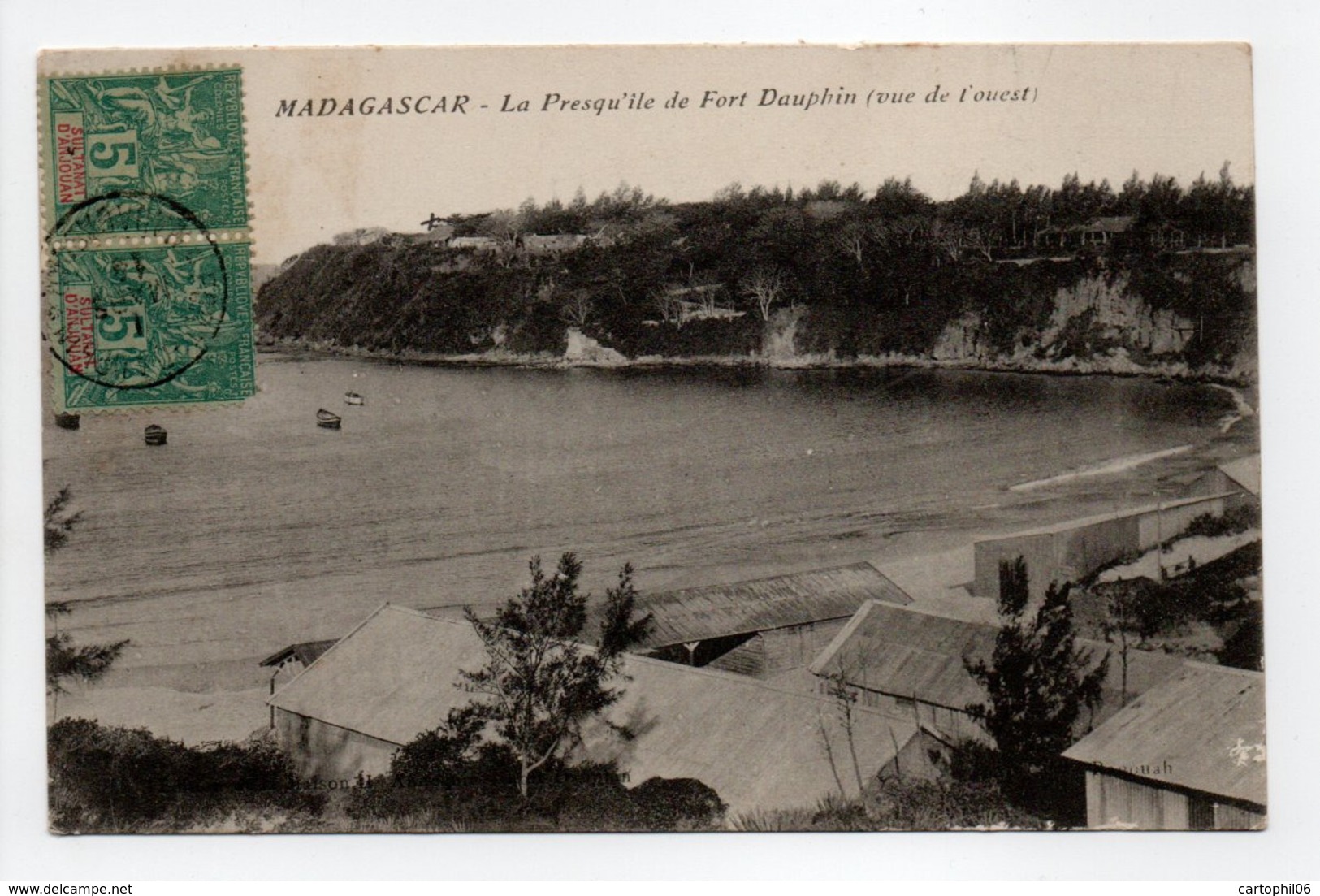 - CPA FORT-DAUPHIN (Madagascar) - La Presqu'île 1914 (vue De L'ouest) - Edition Annequin - - Madagascar