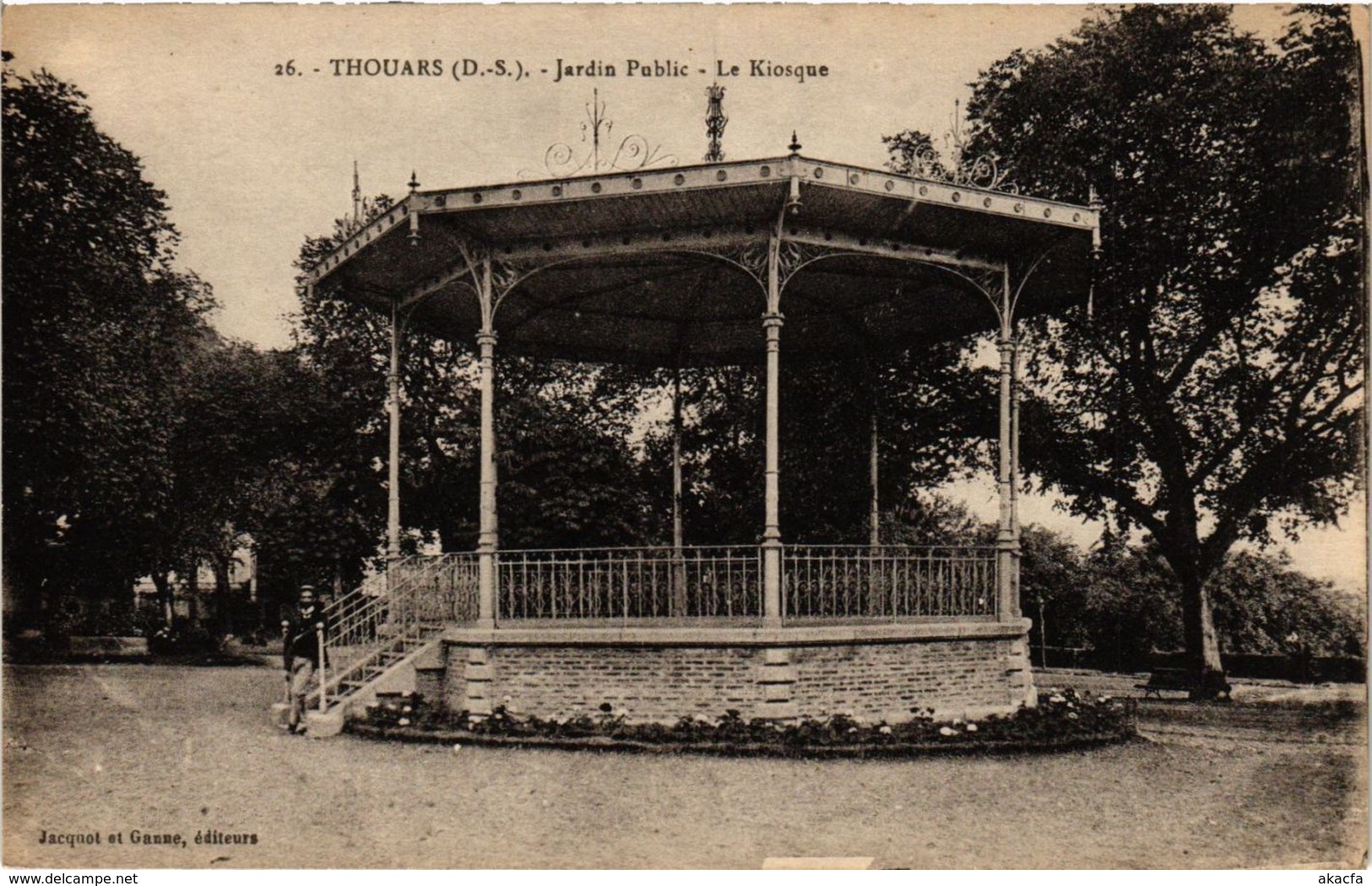 CPA THOUARS (D S.) - Jardin Public - Le Kiosque (297445) - Thouars