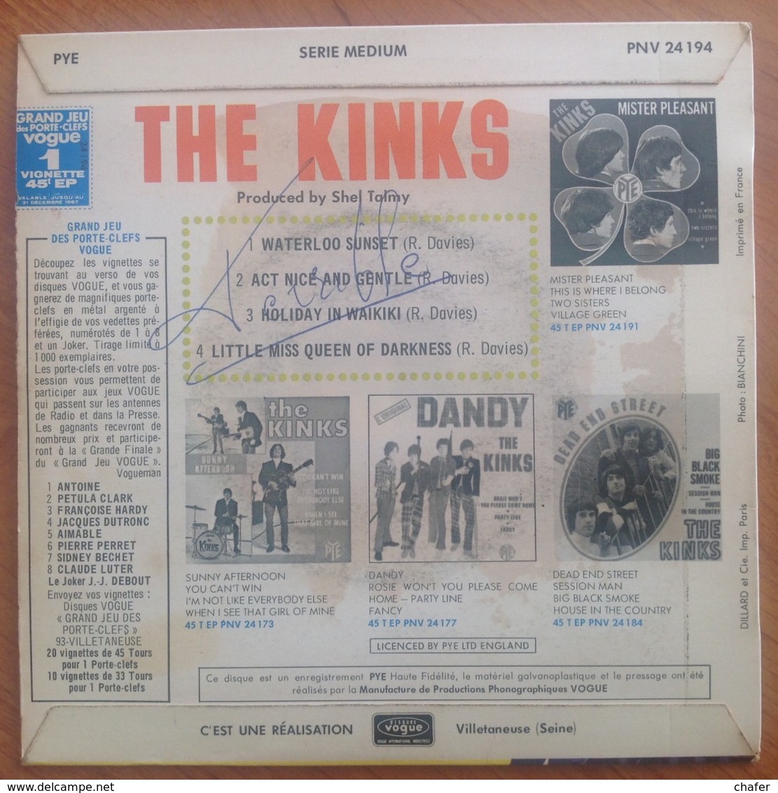 The Kinks - Waterloo Sunset - Pnv 24 194 - 45 Rpm - Maxi-Single