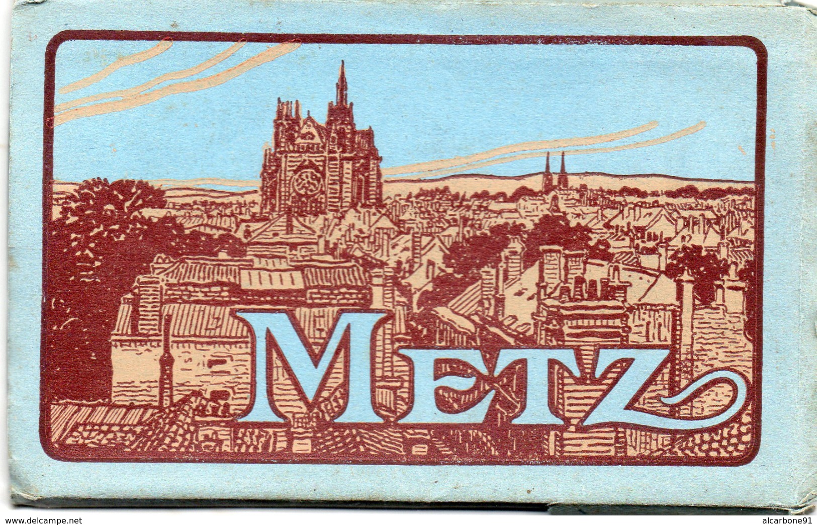 METZ - Carnet 10 Cartes - Metz