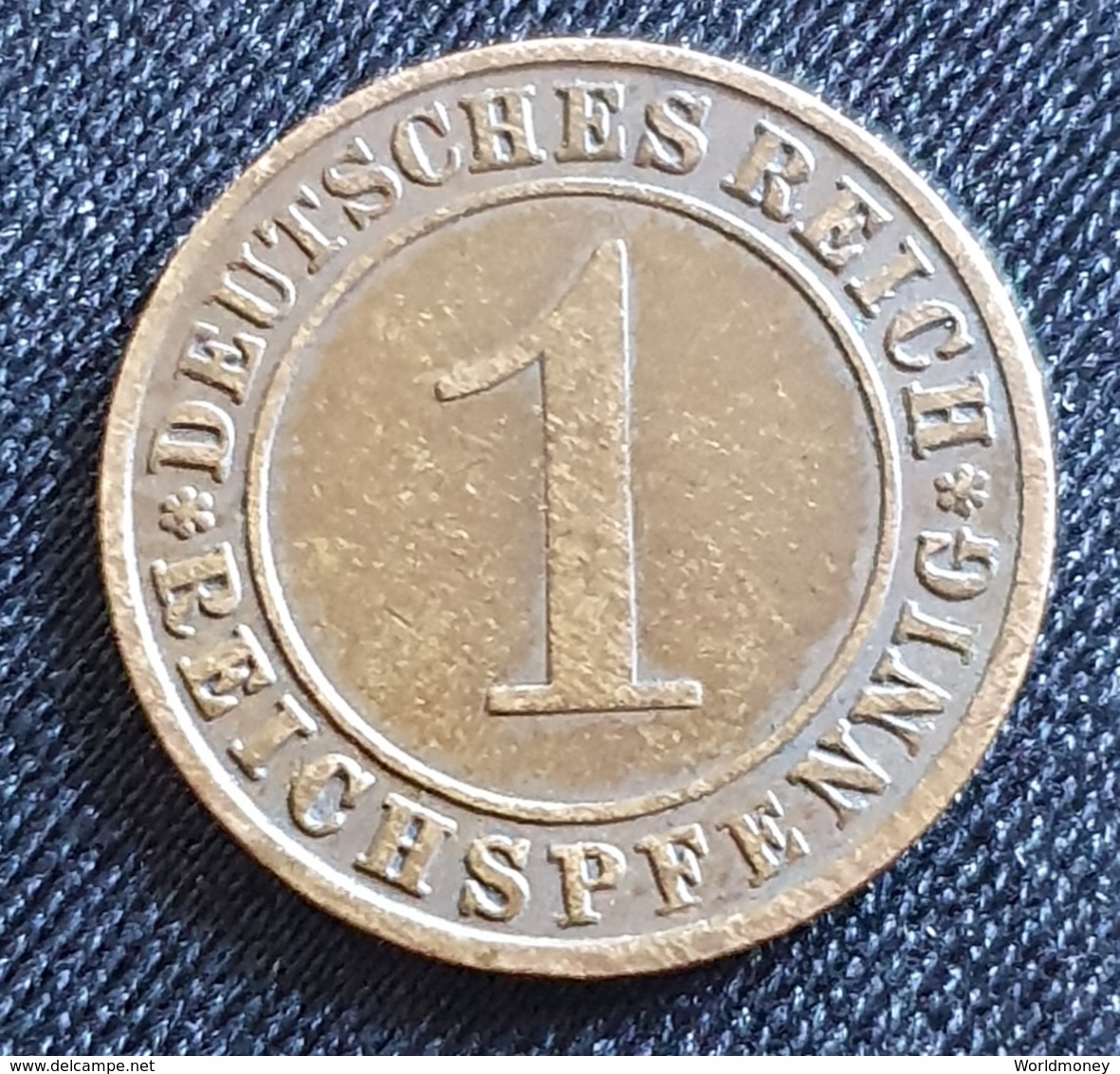 Germany 1 Pfennig 1935 A - 1 Reichspfennig