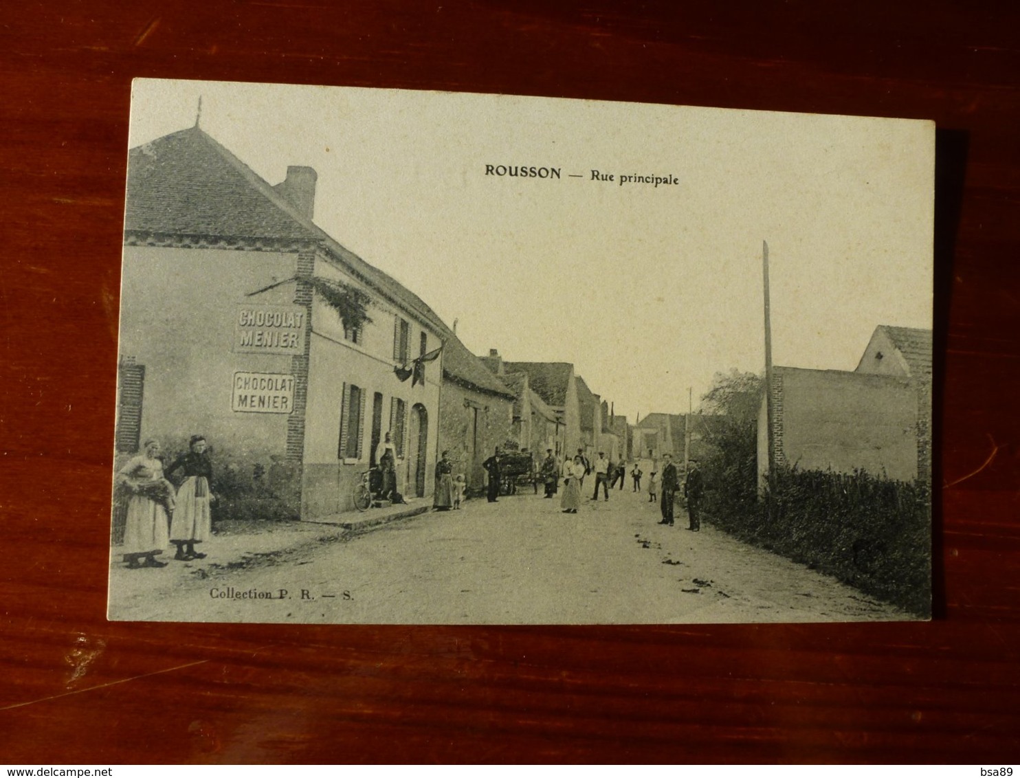 CPA ROUSSON, RUE PRINCIPALE - Autres & Non Classés