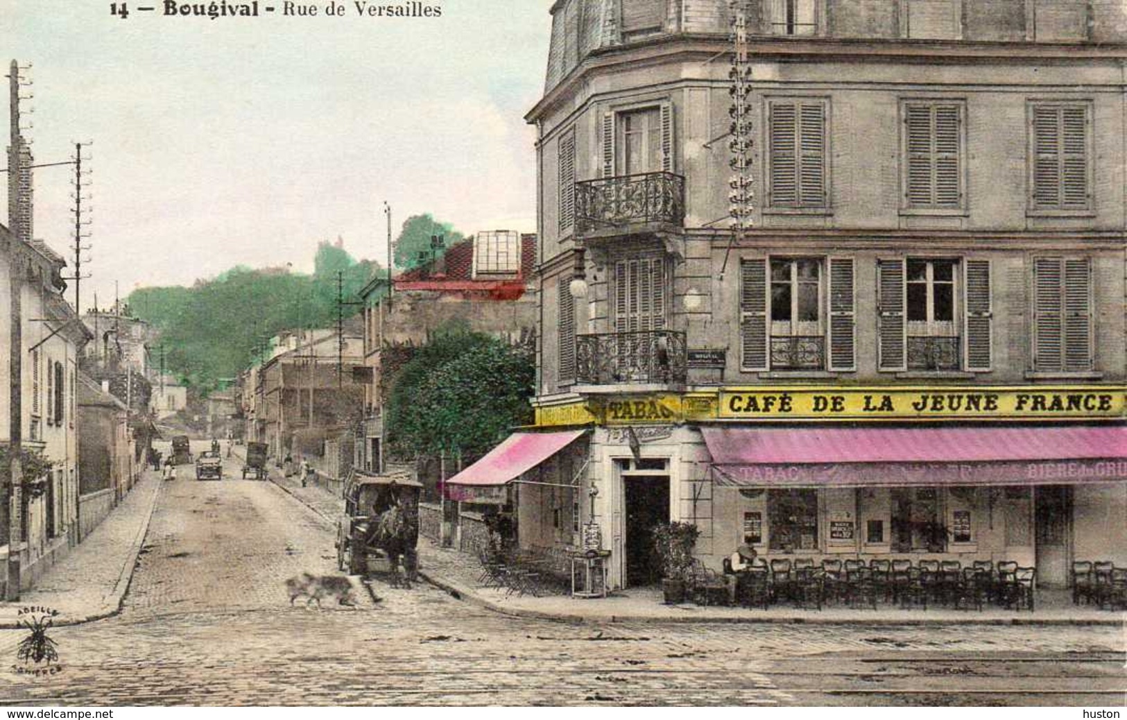 BOUGIVAL - Rue De Versailles, Animée - Bougival