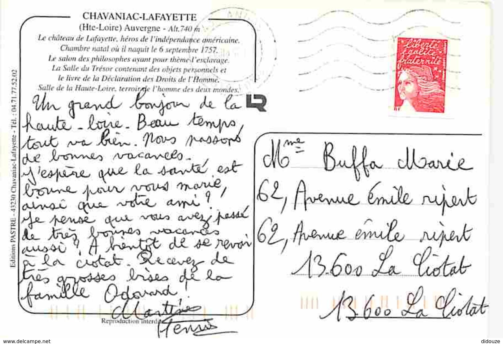 43 - Chavaniac-Lafayette - Le Château - Multivues - Voir Scans Recto-Verso - Autres & Non Classés