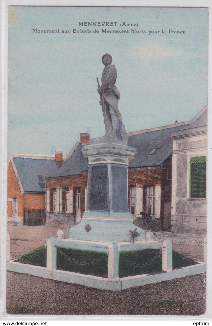 MENNEVRET (Aisne) - Monument Aux Morts - Autres & Non Classés