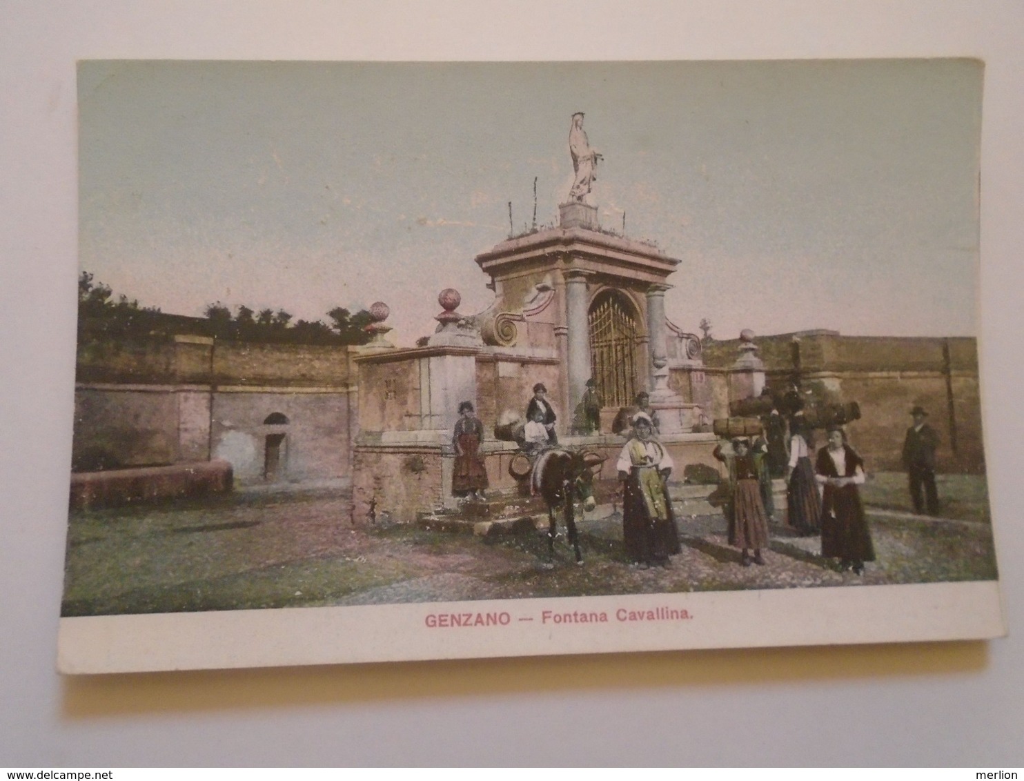 D168251 Italia Basilicata  - GENZANO (Potenza)   -Ed. Vicenzo Garramone   Ca 1910 - Matera