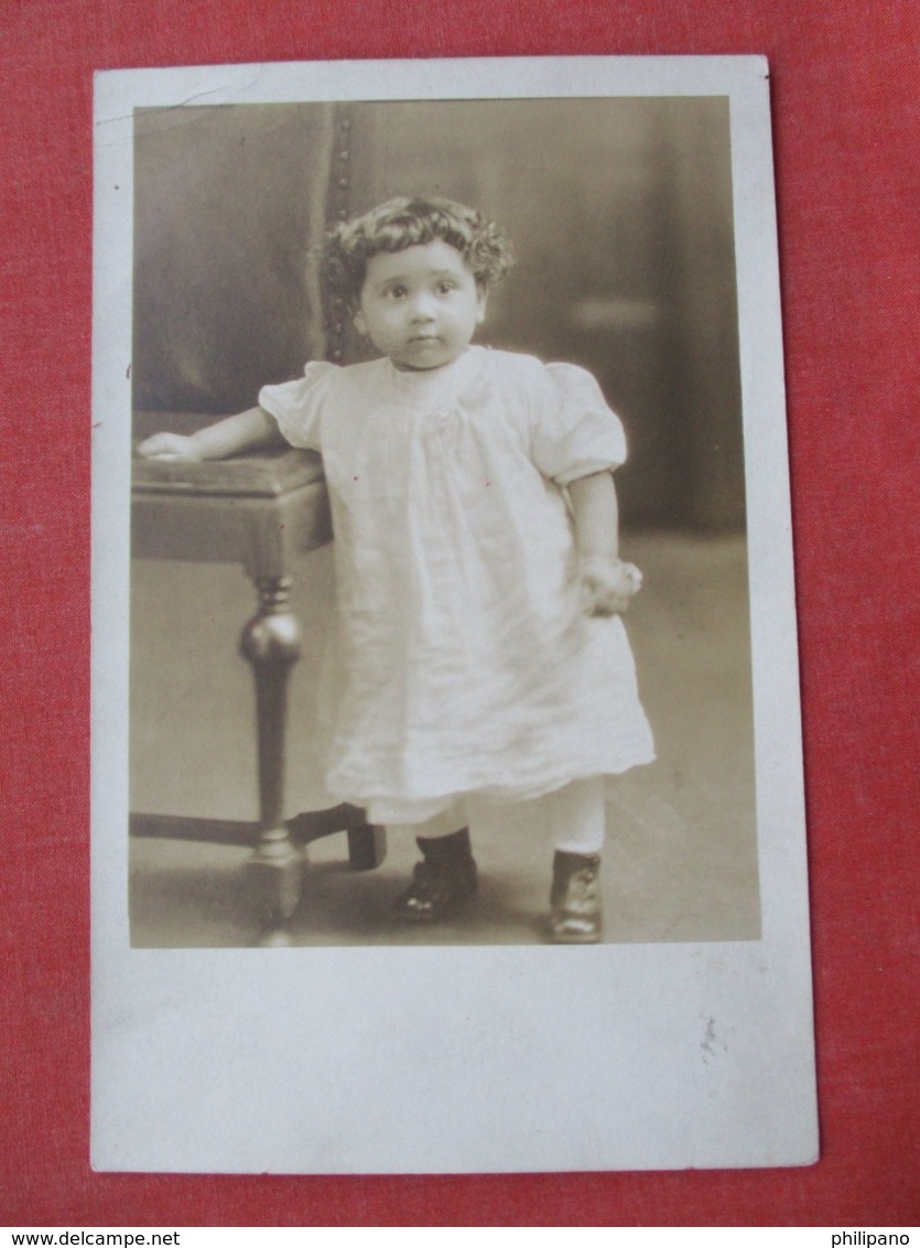 RPPC Dorothy Mae Smith Age 16 1/2 Months March 12 1927      Ref 3632 - Portraits