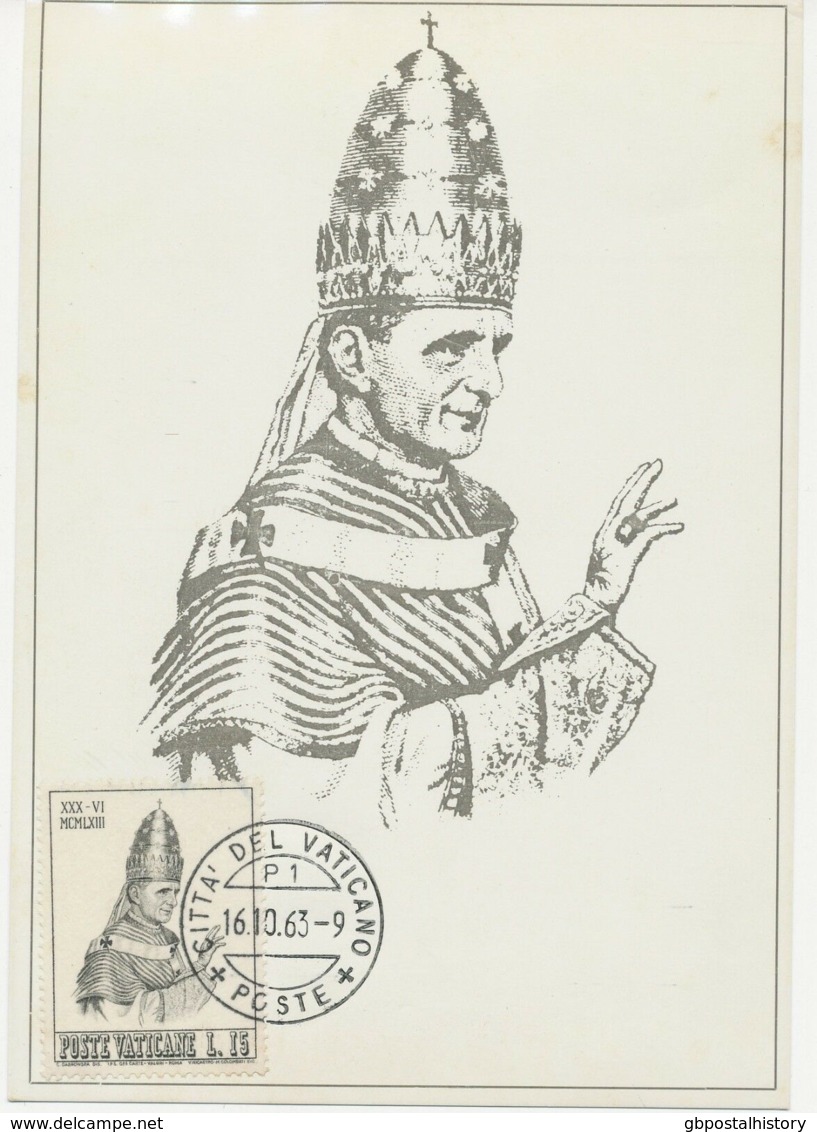 VATICAN CITY VERY FINE LOT 1950 Colored Postcard Coat Of Arms W. Pope Pius XII - Briefe U. Dokumente