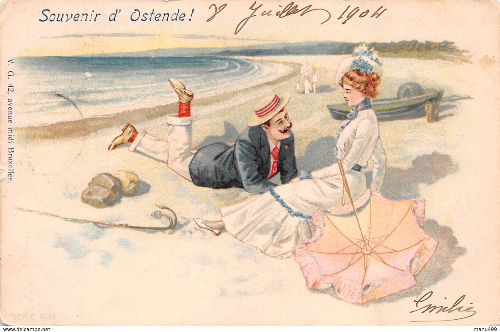 Souvenir D'Ostende - 1904 - Oostende
