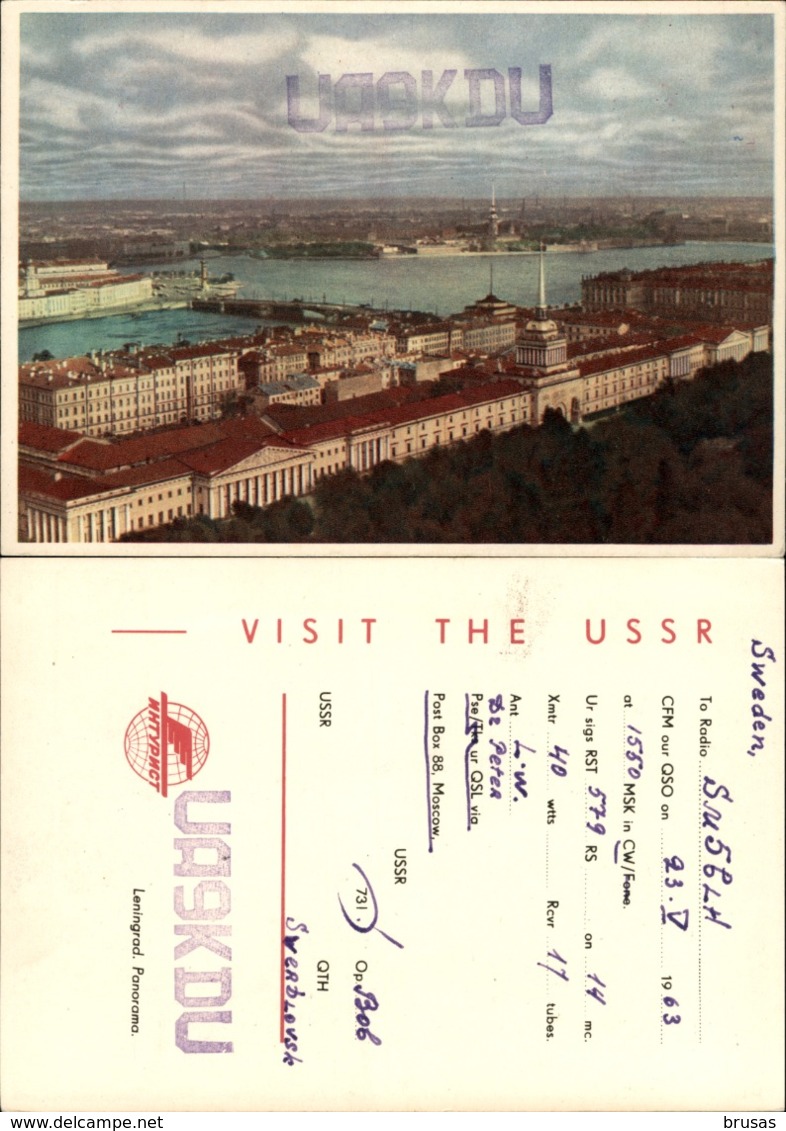 Soviet Union - 10 QSL Cards, Radio Amateur