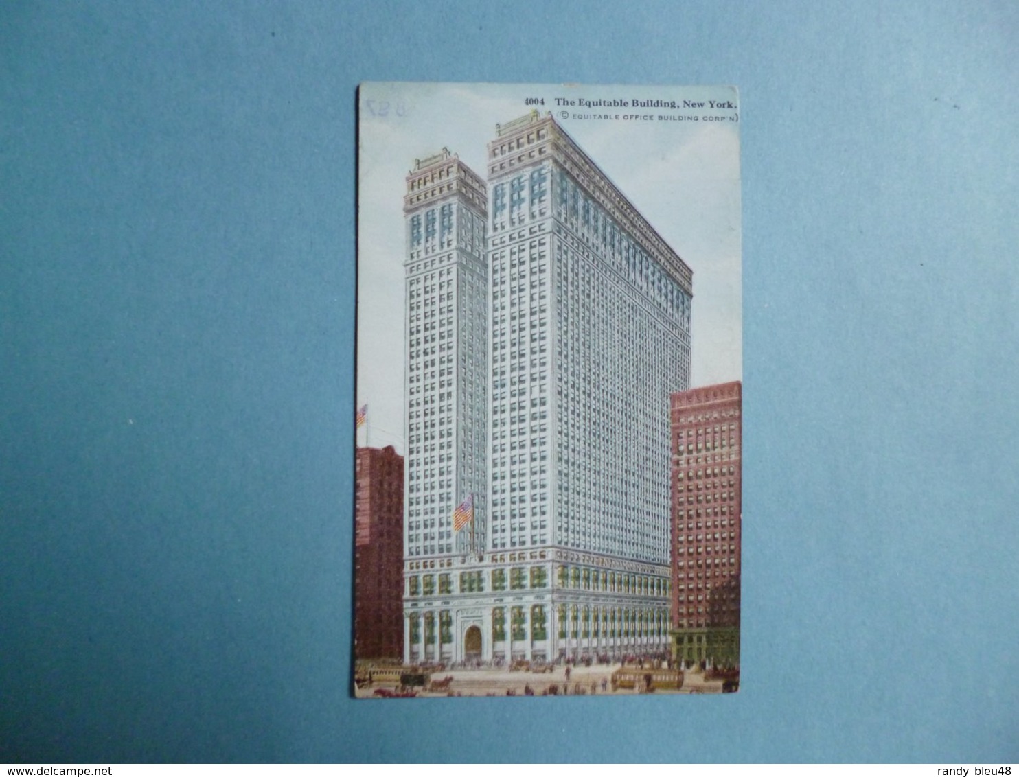 NEW YORK  -  The Equitable Building  -  1917  - - Autres & Non Classés