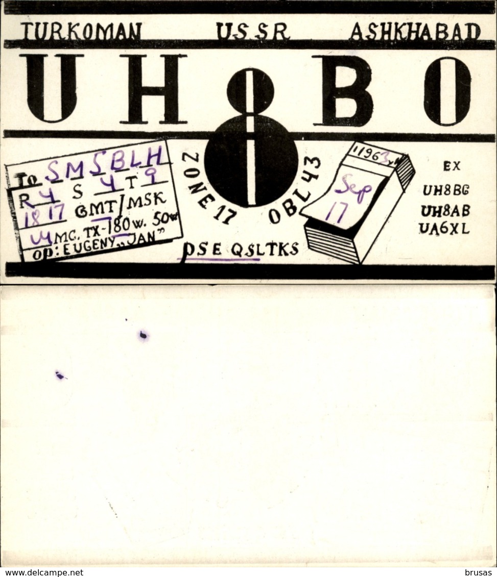 Soviet Union - 10 QSL Cards, Radio Amateur