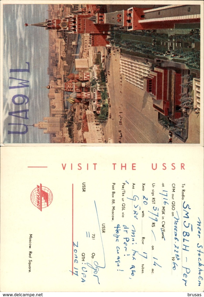 Soviet Union - 10 QSL Cards, Radio Amateur