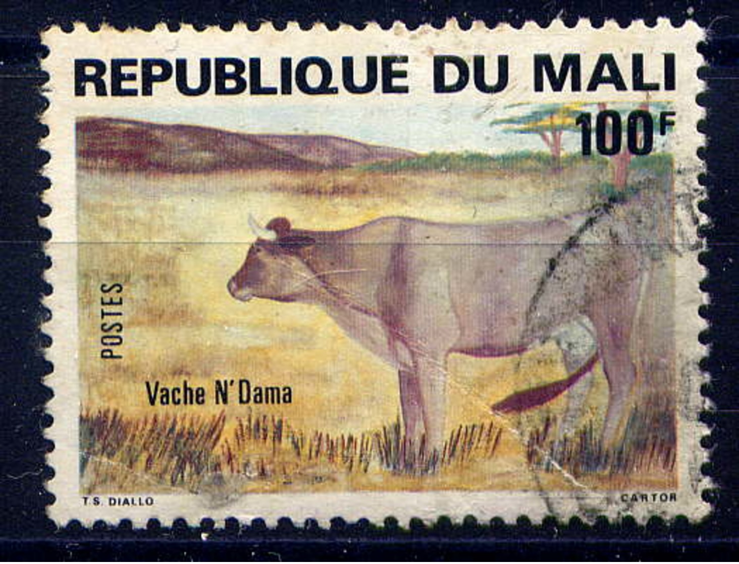 MALI - 421 - VACHE N'DAMA - Mali (1959-...)