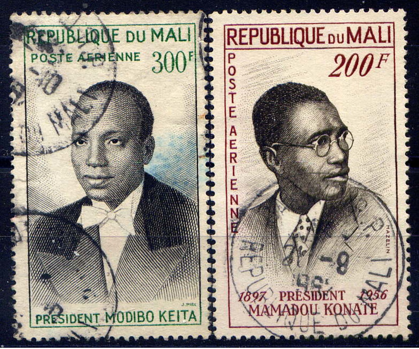 MALI - A9/10° - PRESIDENTS - Mali (1959-...)