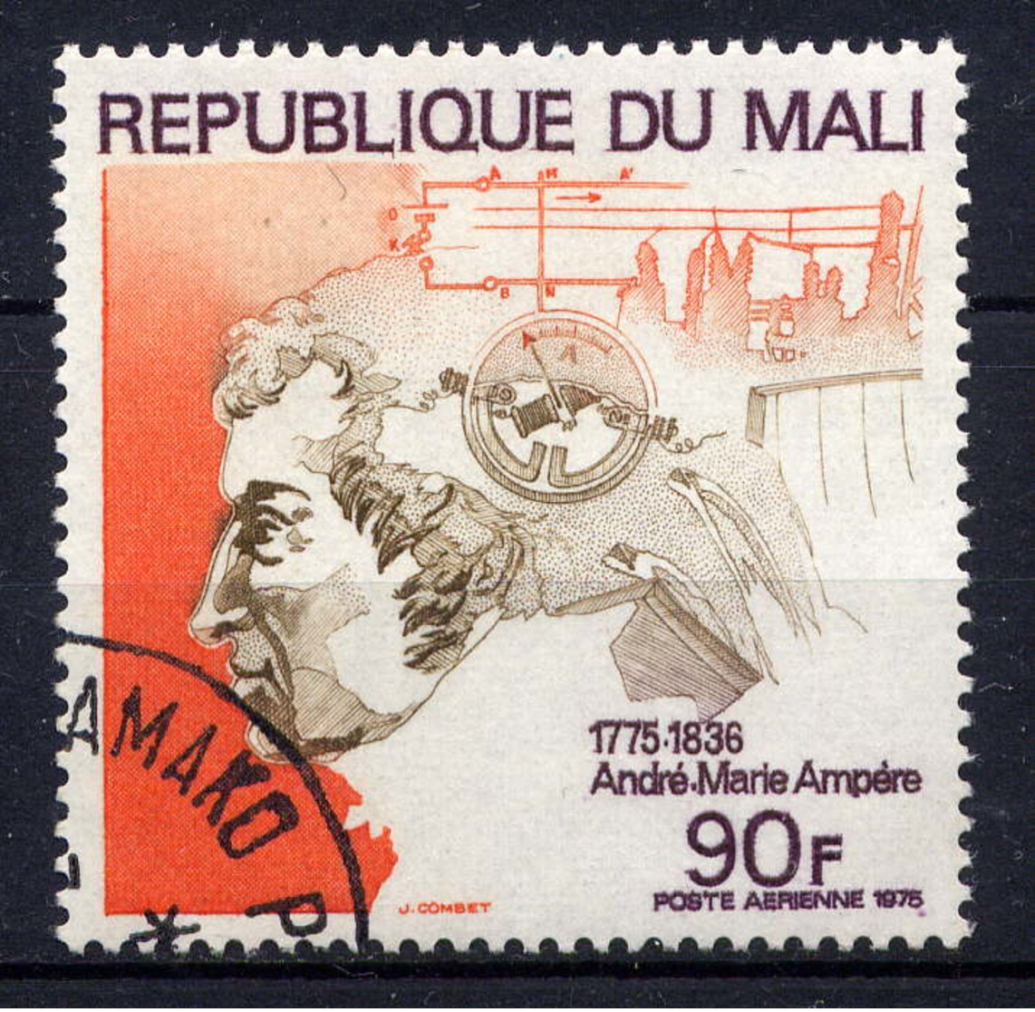 MALI - A265° - ANDRE-MARIE AMPERE - Mali (1959-...)