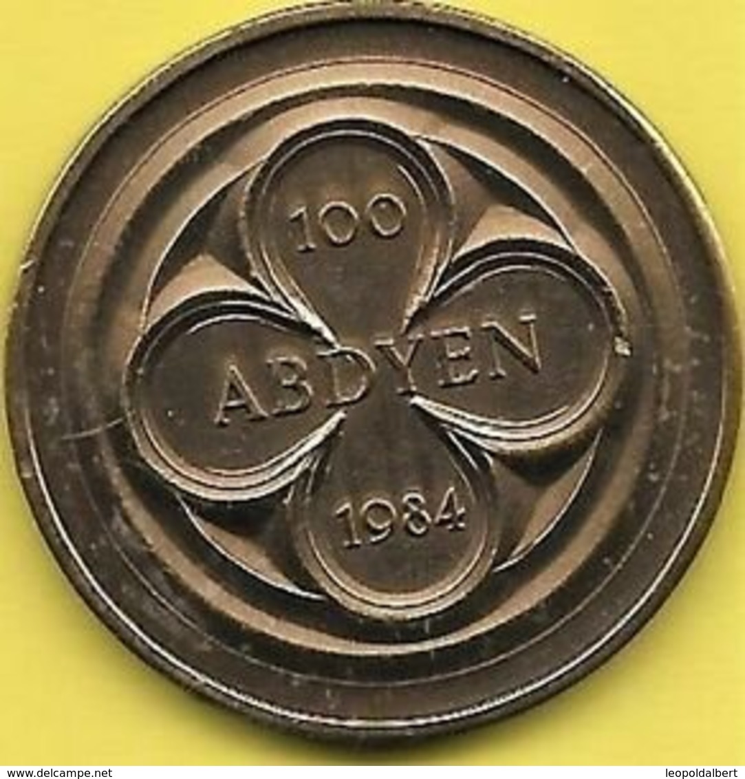 100 ABDYEN 1984 ELSENE - Gemeentepenningen