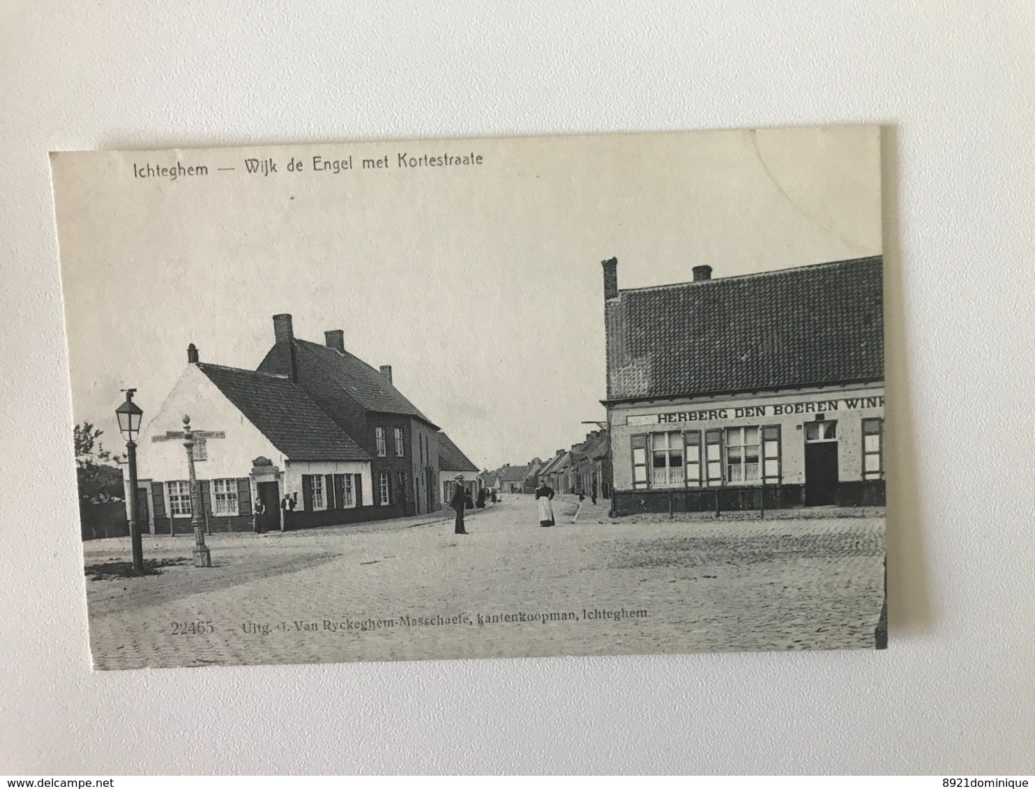 Ichtegem - Wij De Engel Met Kortestraate Herberg Den Boeren Wink... - Uitg. Van Ryckegem-Masschaele ,kantenkoopman 22465 - Ichtegem