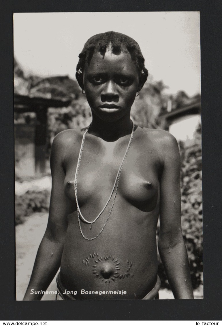 Nu Ethnique (Noirs Marrons / Femme ) Guyane Hollandaise SURINAME/SURINAM (1) - Amérique