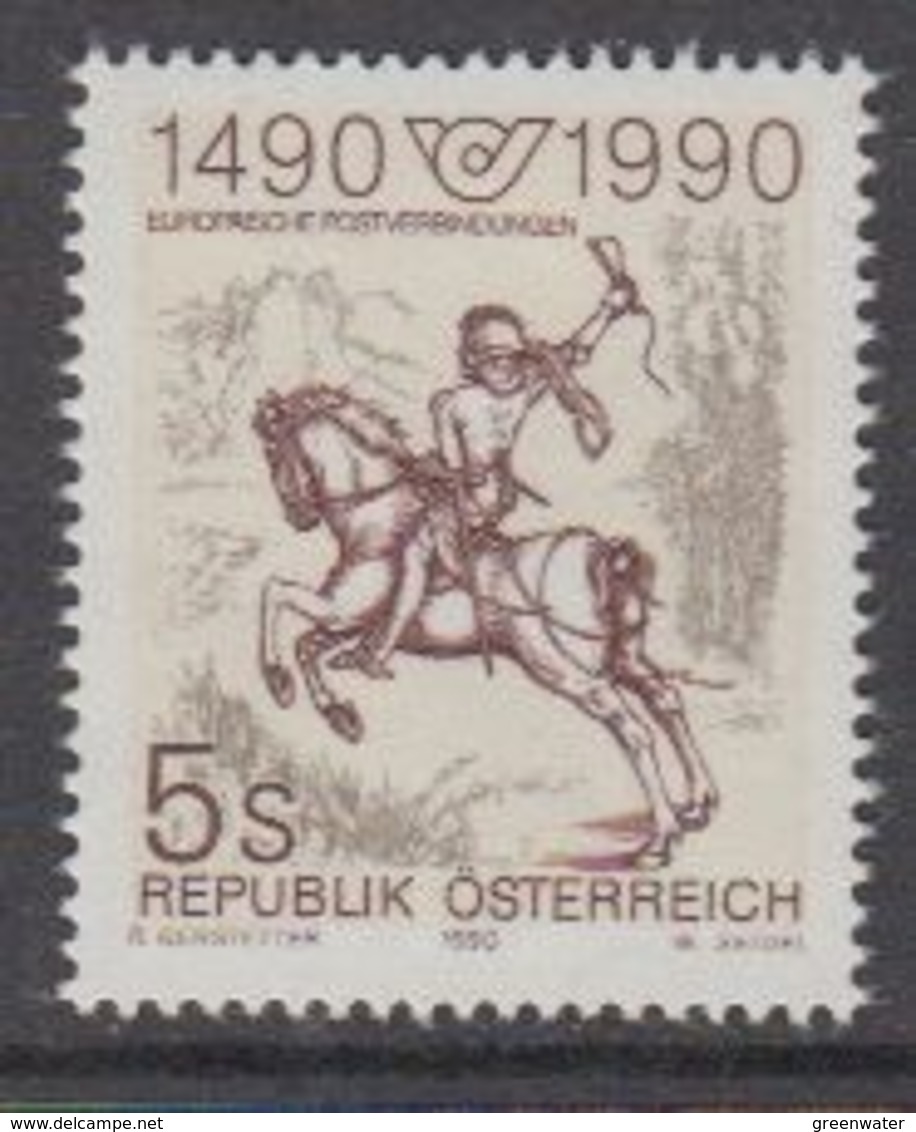 Austria 1990 500Y European Post 1v  ** Mnh (44777) - Europese Gedachte