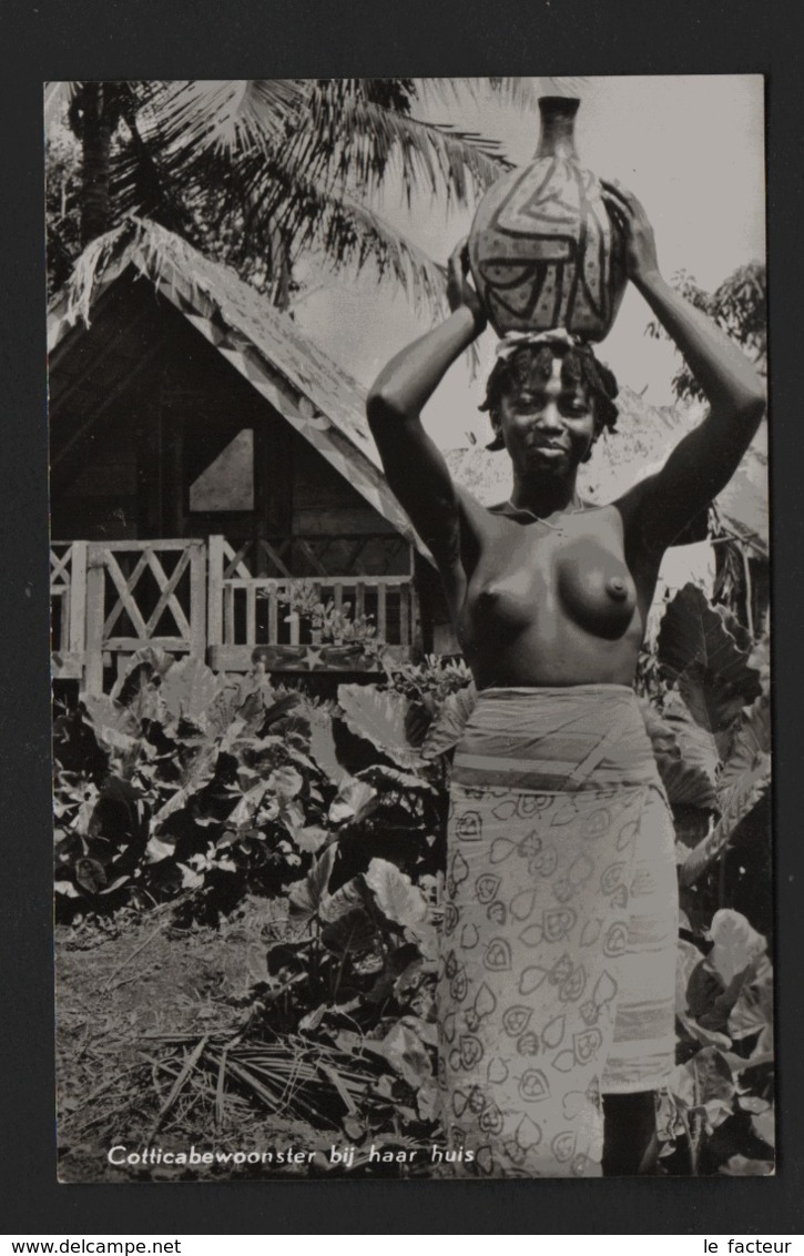 Nu Ethnique (Noirs Marrons / Femme Porteuse ) Guyane Hollandaise SURINAME/SURINAM (1) Bushnegroe - Amérique