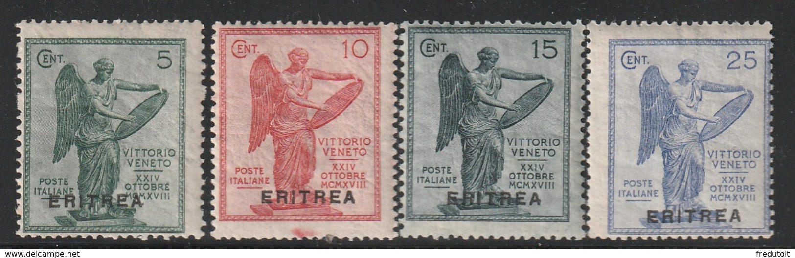 ERYTHREE - N°50/53 **  (1922) Victoire - Eritrea