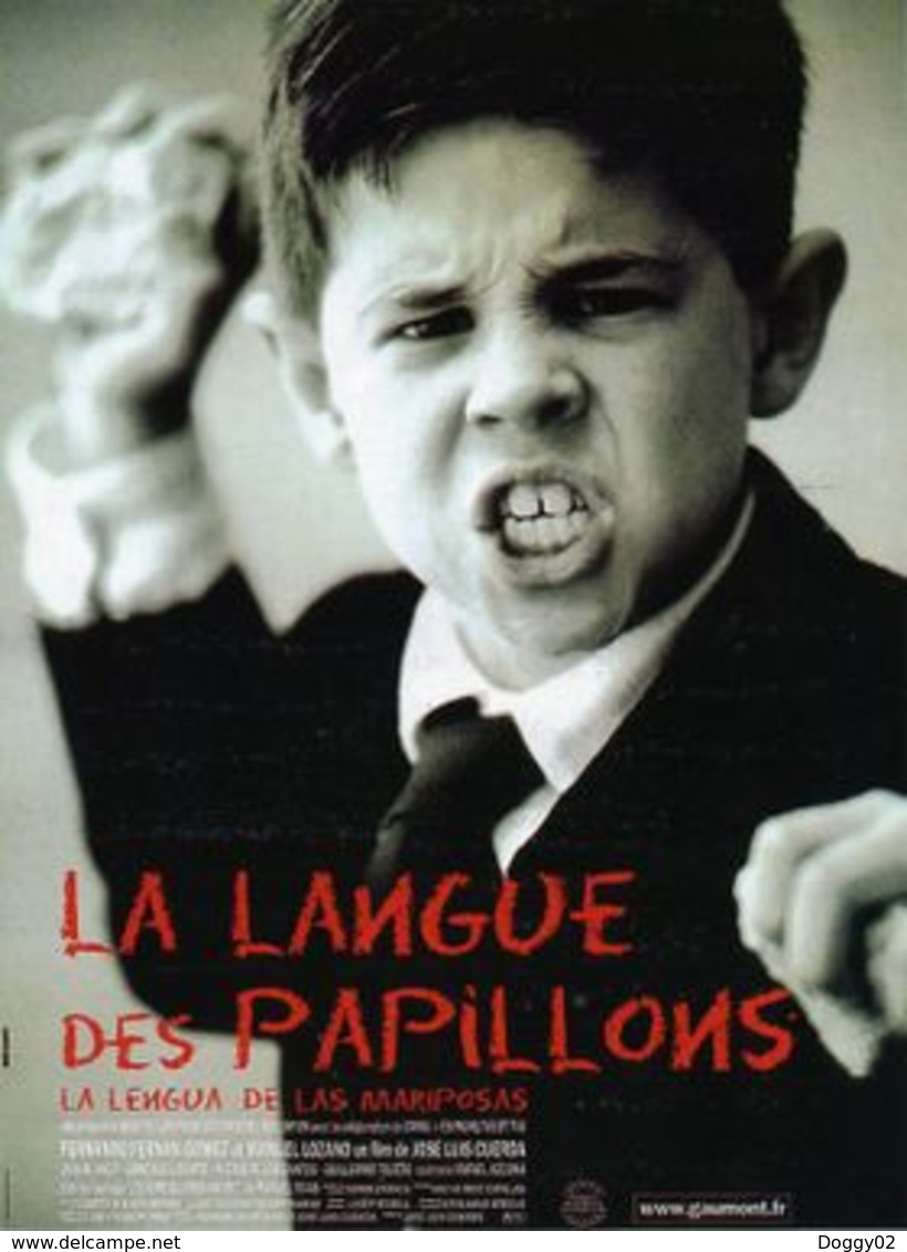 AFFICHE DE CINEMA LA LANGUE DES PAPILLONS - Affiches