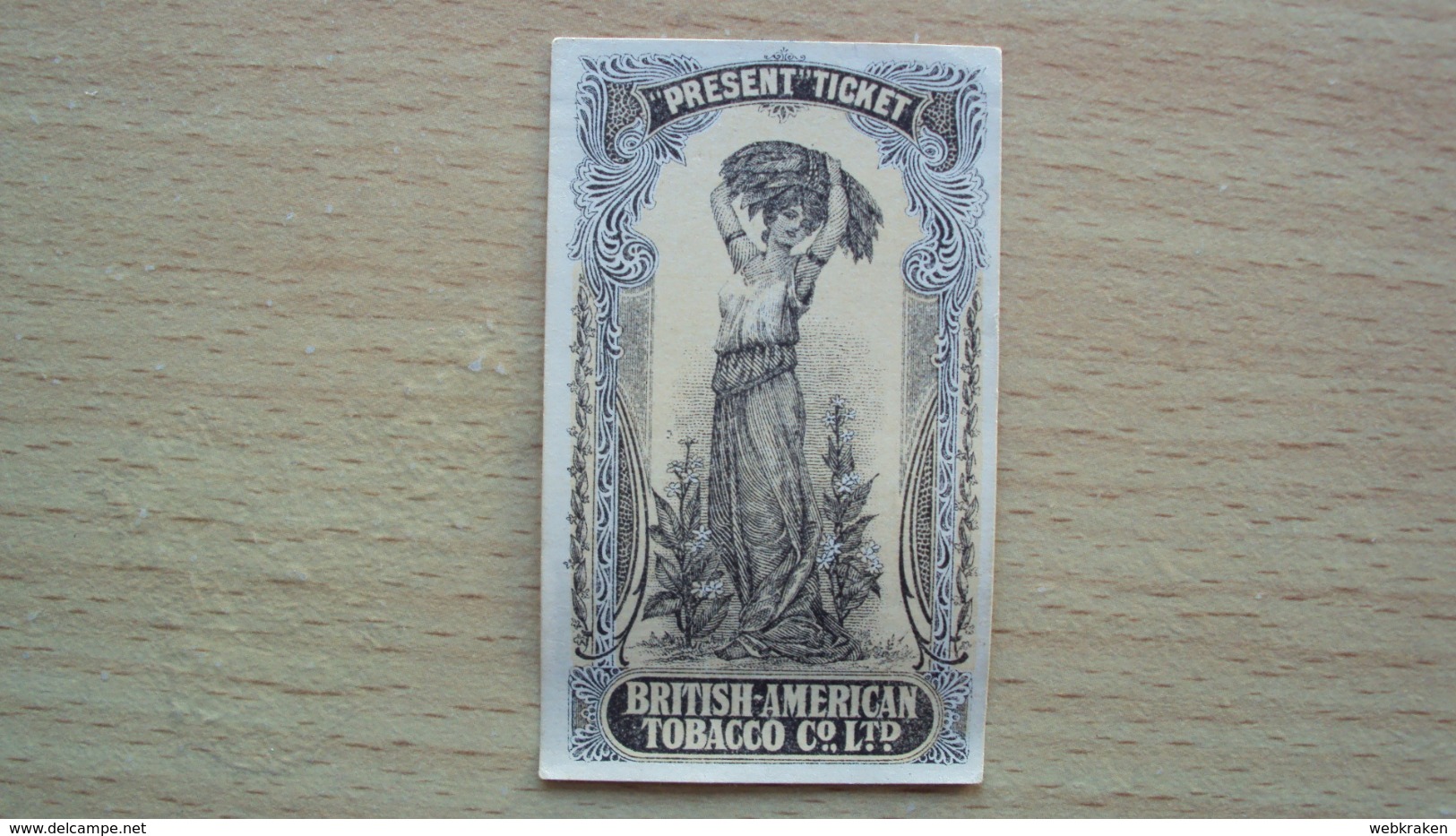 FIGURINA PER ALBUM FUMO SIGARETTE TABACCO SIGARETTE CIGARETTES BRITISH AMERICAN TOBACCO - Altri & Non Classificati