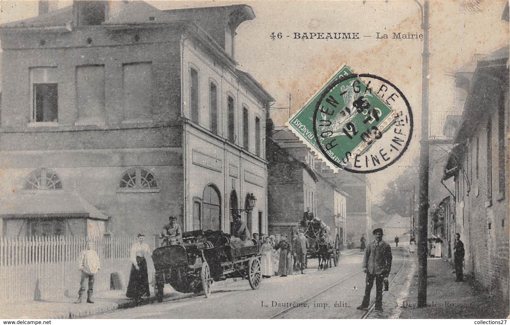 76-BAPEAUME- LA MAIRIE - Andere & Zonder Classificatie