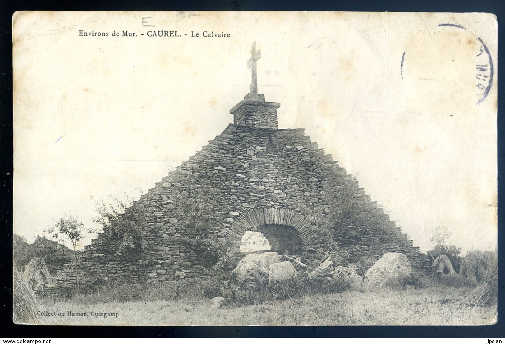 Cpa Du 22   Environs De Mur -- Caurel , Le Calvaire    LZ128 - Caurel