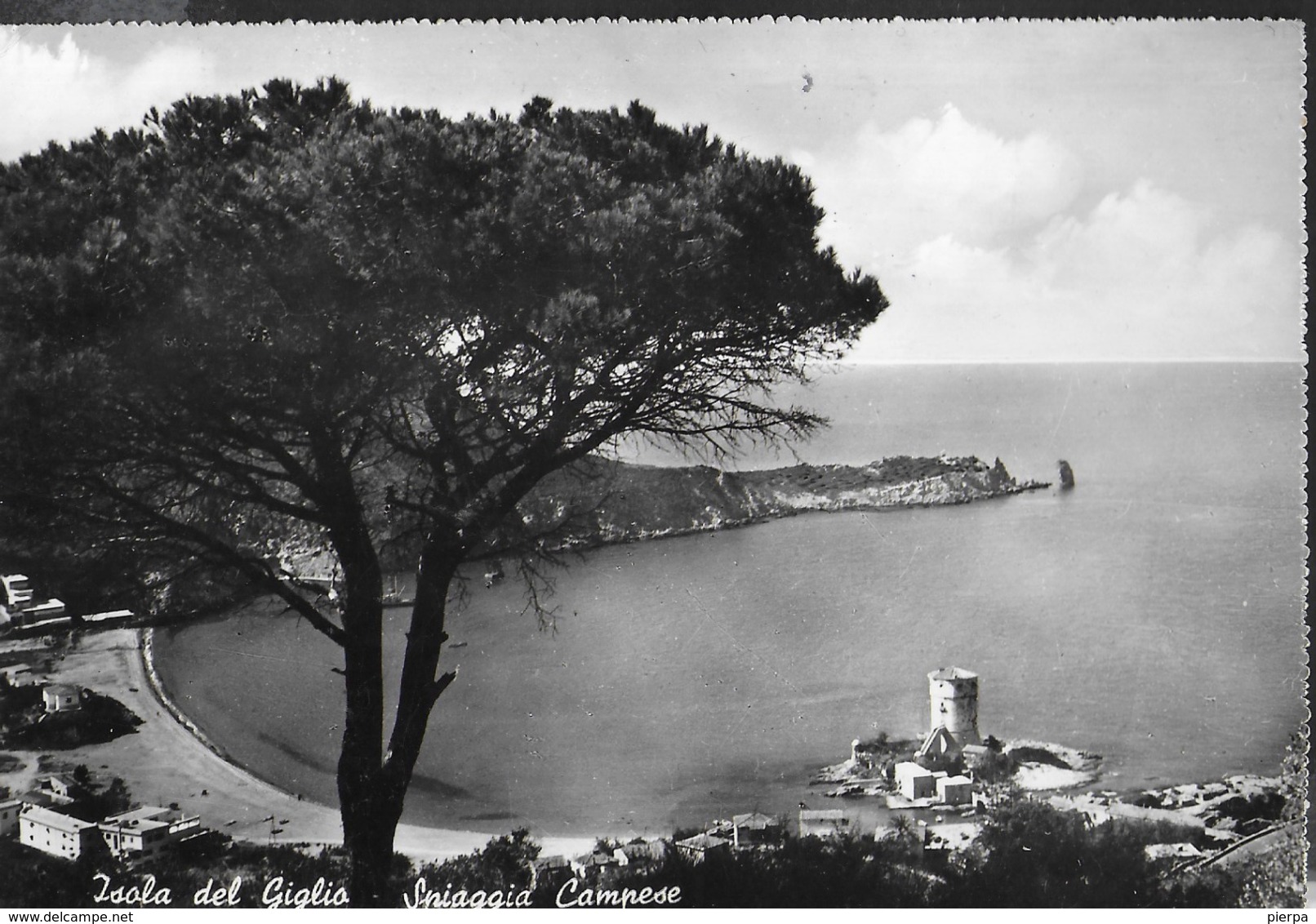 TOSCANA - ISOLA DEL GIGLIO - SPIAGGIA CAMPESE - VIAGGIATA DA GIGLIO ISOLA 1965 - AFFRANCATURA MISTA - Altri & Non Classificati