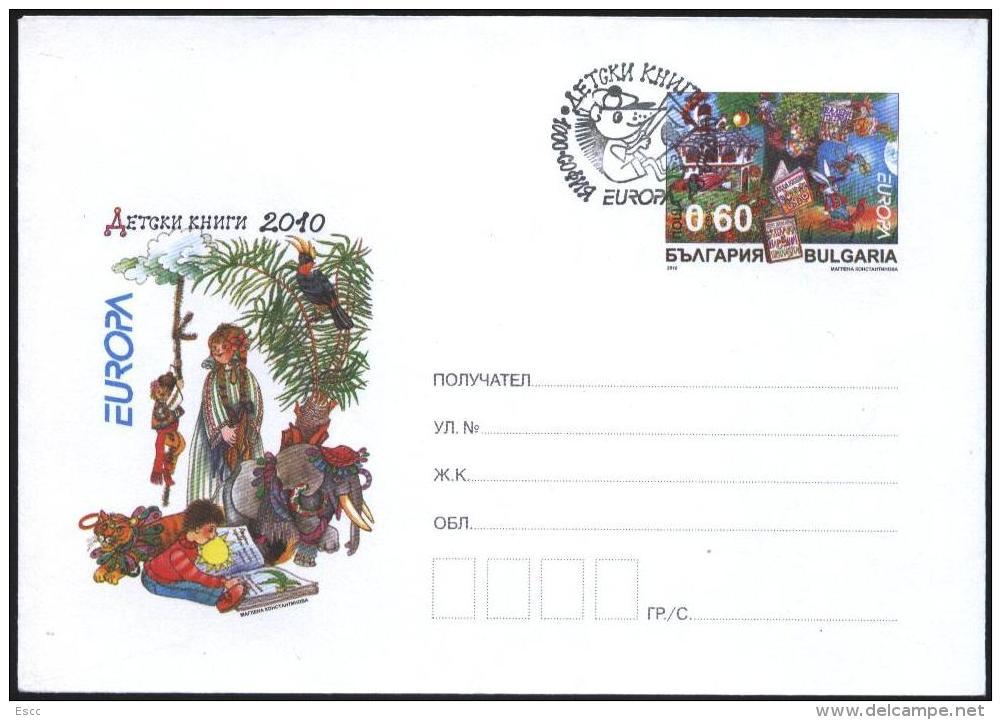 Cover  Europa CEPT 2010  From Bulgaria - 2010