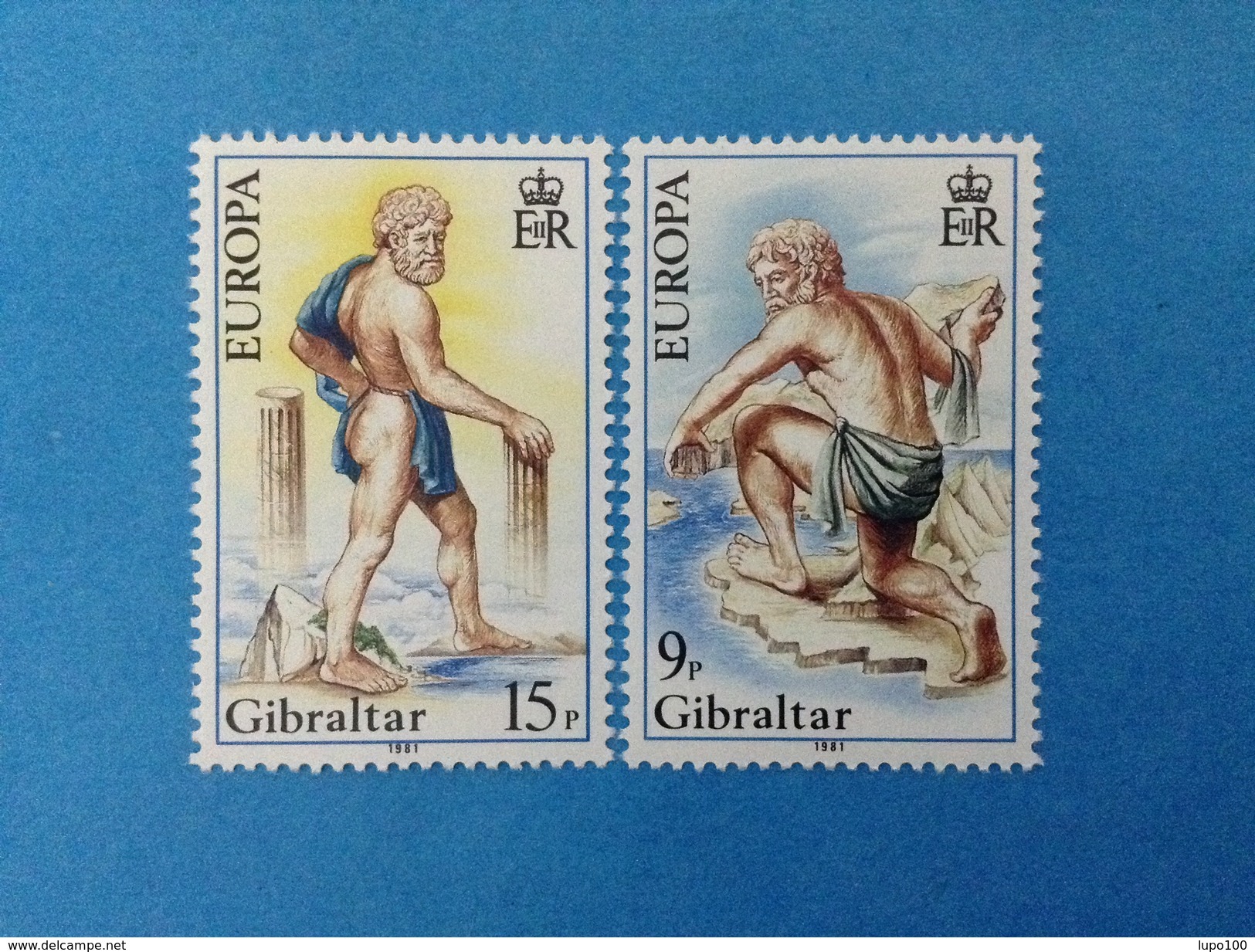 1981 GIBILTERRA GIBRALTAR FRANCOBOLLI NUOVI STAMPS NEW MNH** Europa Cept - Gibilterra