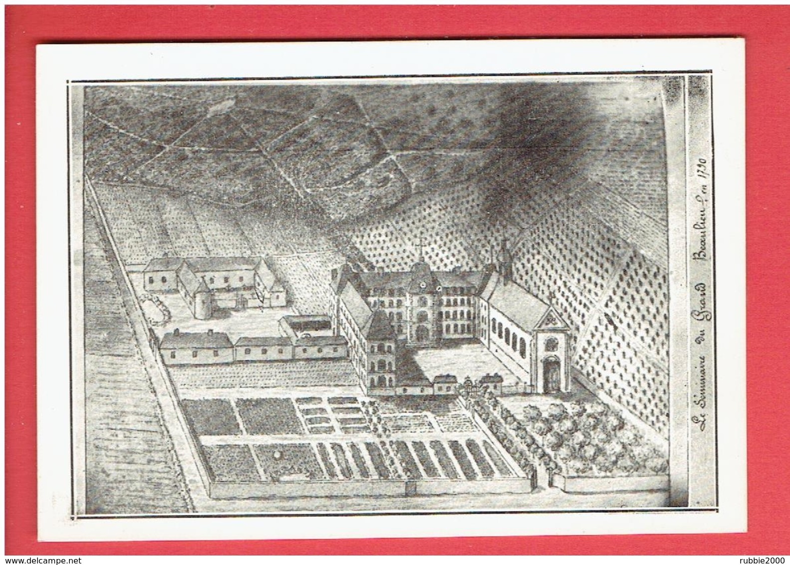 CHARTRES 1932 LE GRAND SEMINAIRE DE BEAULIEU 1660 1791 CARTE EN TRES BON ETAT - Chartres