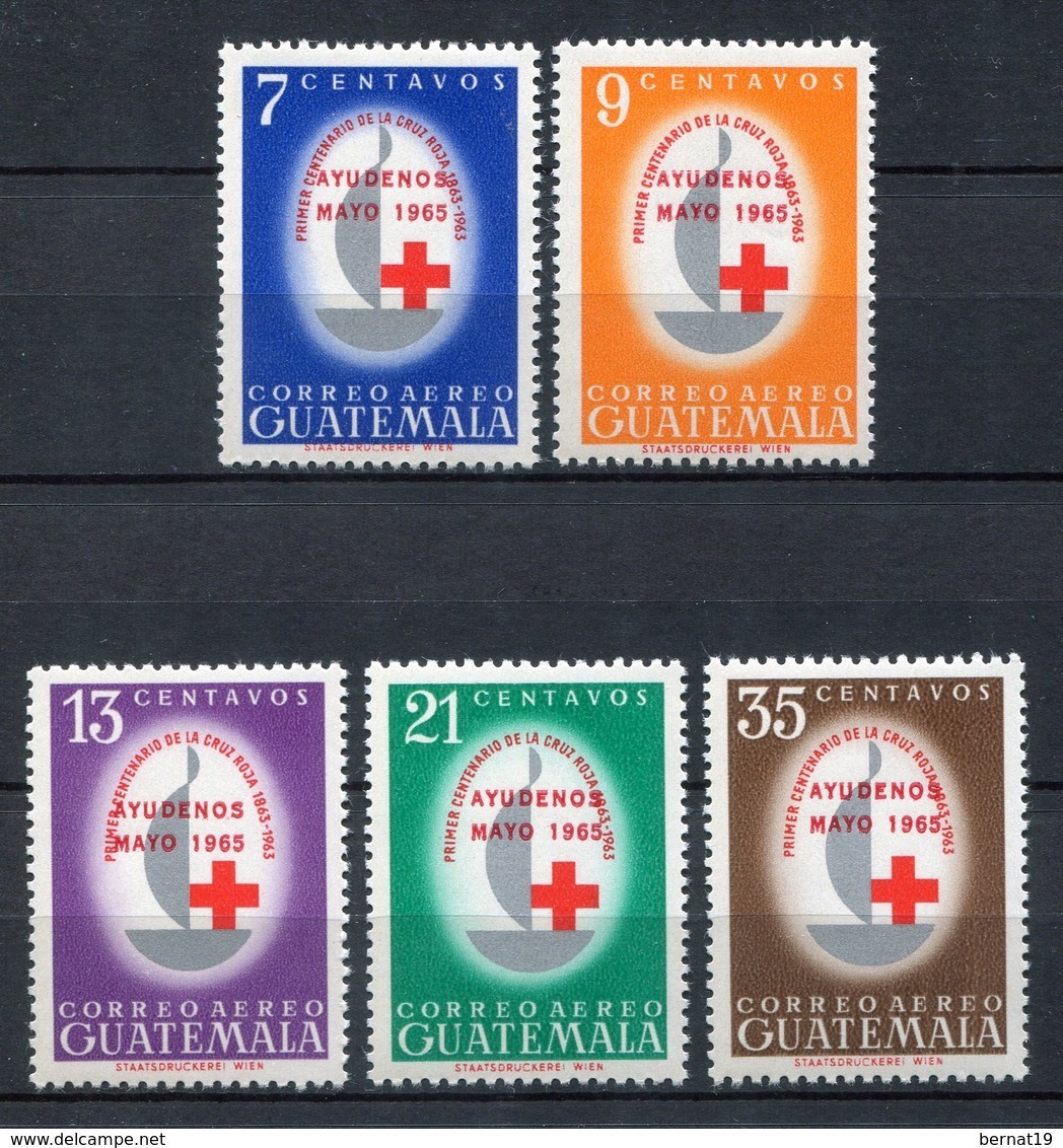 Guatemala 1965. Yvert A 333-37 ** MNH. - Guatemala