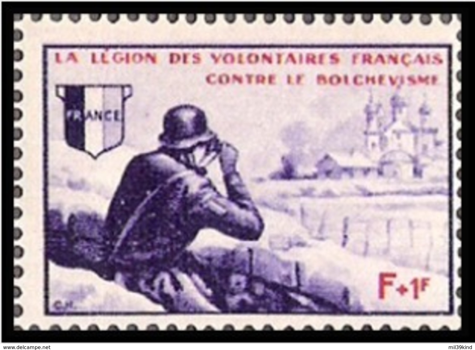 FRANCE - 1942 - LVF Nr 6 - NEUF - Liberation