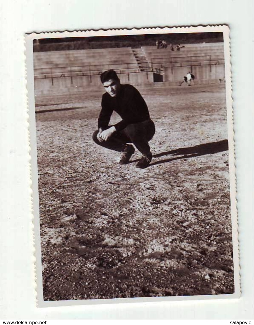 KORLEVIC ROMANO  CORLEVICH RIJEKA FOOTBALL, ORIGINAL FOTO  Authograph SIGNATURE - Autographes