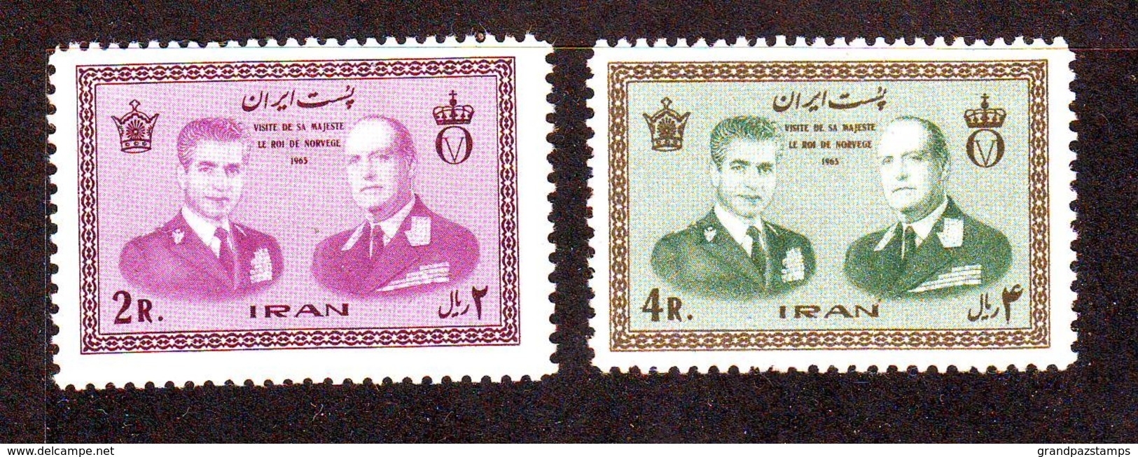 Iran 1965  SC# 1314-15  Set MNH - Iran