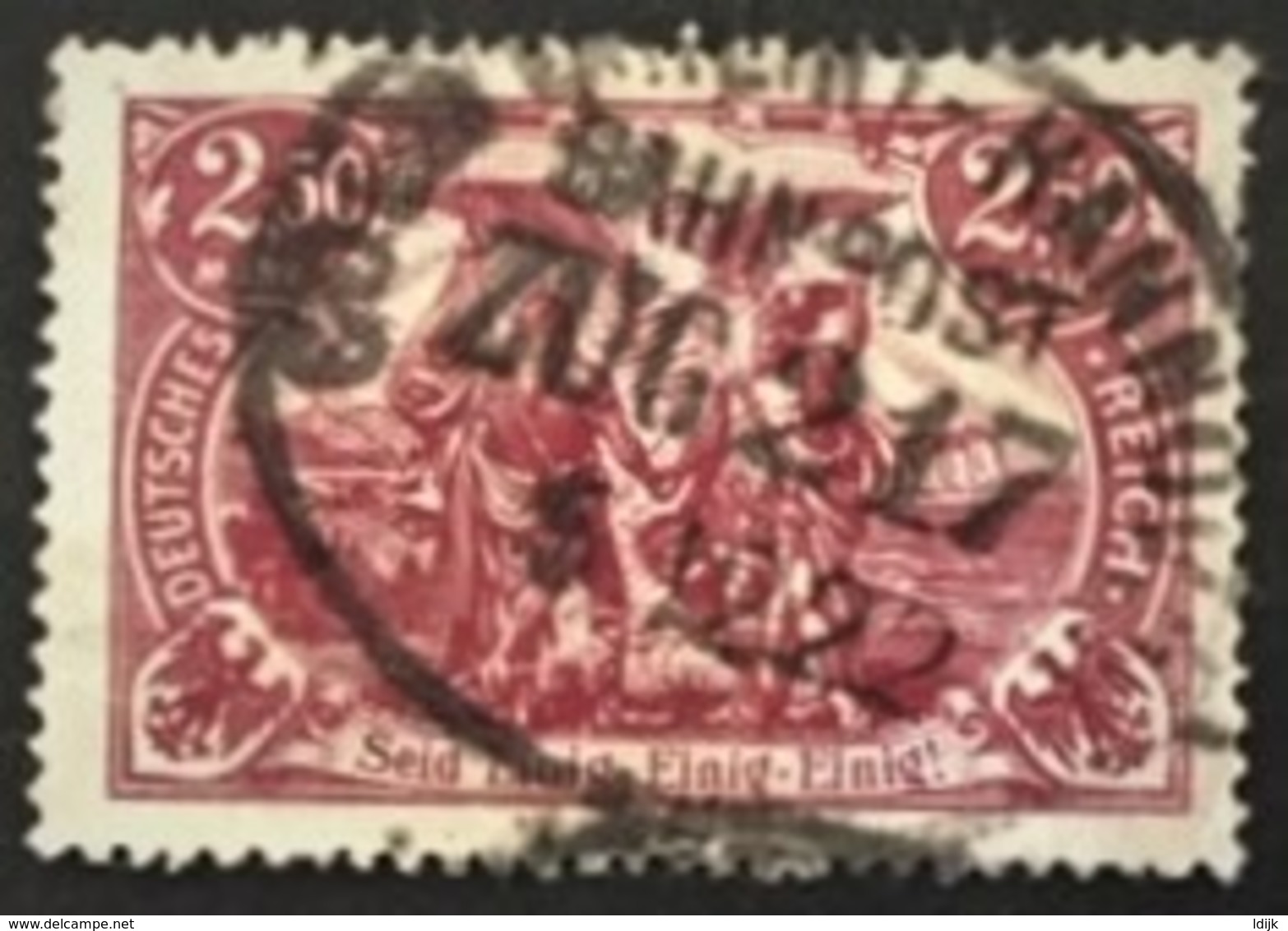 1920 ,, Nord Und Süd " Mi. 115 F Bahnpost Geprüft Infla-Berlin - Used Stamps