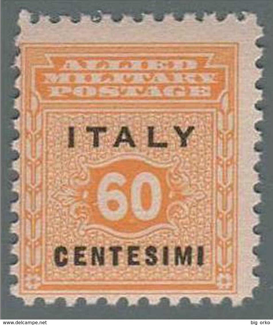 ALLIED - MILITARY - POSTAGE: Italia - Emissione Per La Sicilia 60 C. - 1943 - Altri & Non Classificati