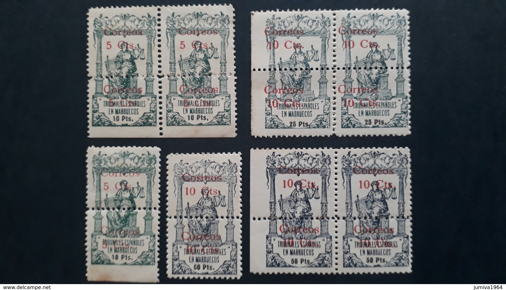 Maroc Espagnol - Marruecos - 1920 - Lot Timbres N° 1 - Maroc Espagnol