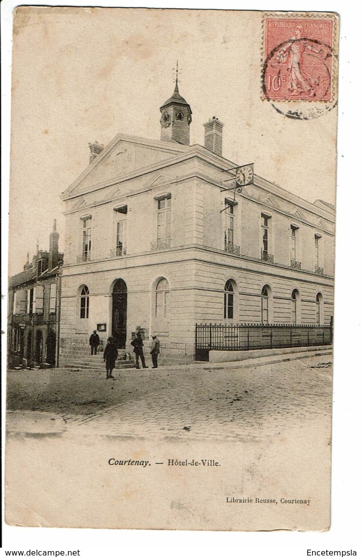 CPA-Carte Postale-France- Courtenay- Hôtel De Ville  En 1905- VM6734 - Courtenay